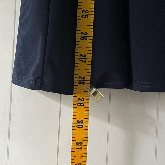 Navy Midi petite Skirt - Picture 4 of 5